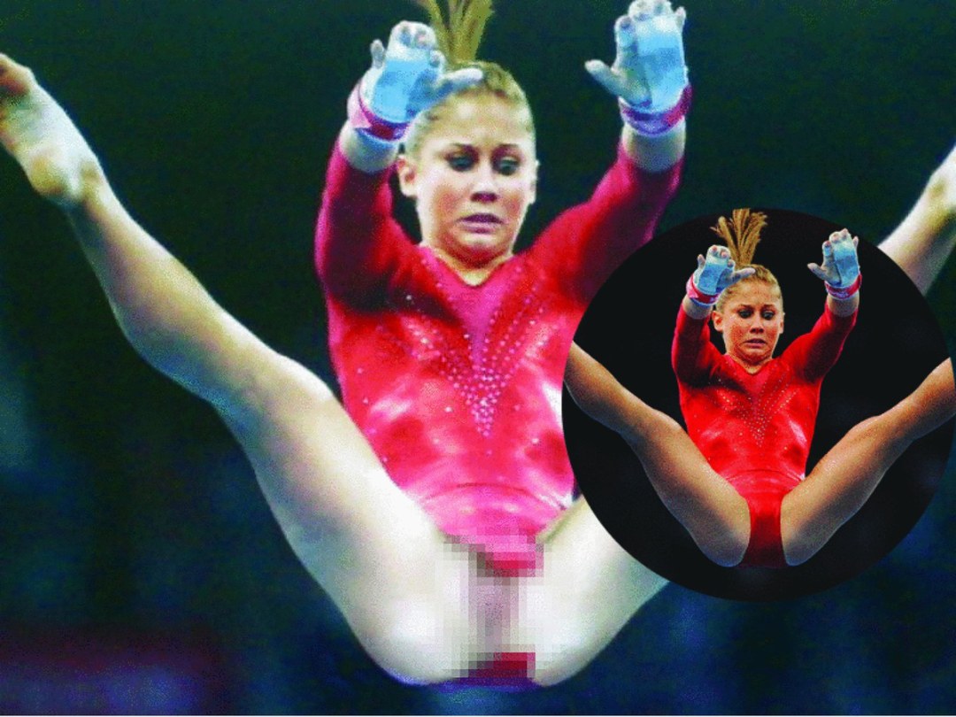Gimnasta Alisia Saramone desnuda