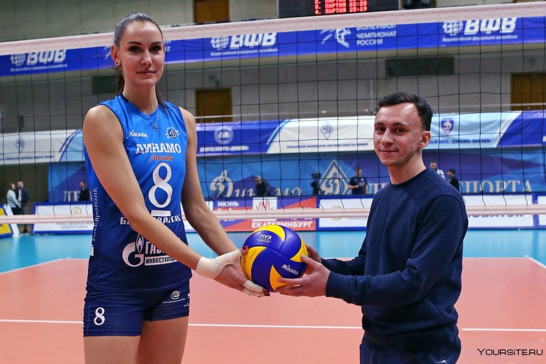 Jugador de voleibol de Natalia Goncharova