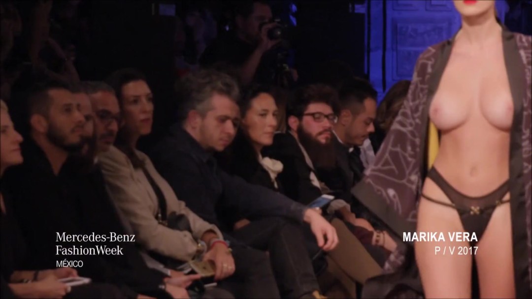 Desnudez en los desfiles de moda