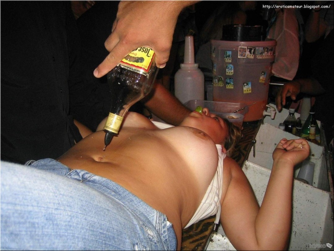 Mujer borracha no ella misma