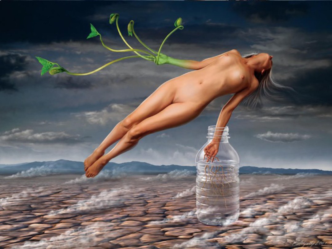 Mujeres creativas desnudas