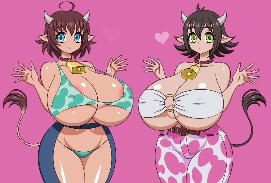 Vaca hentai con pechos grandes