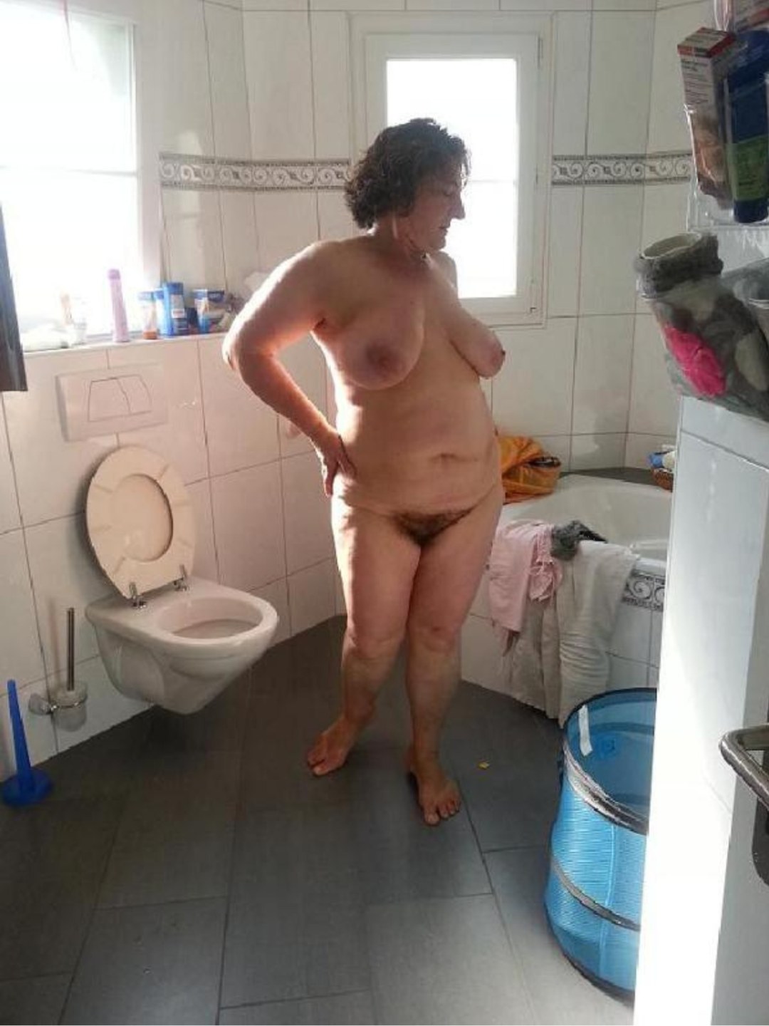 Tetas maduras espiadas