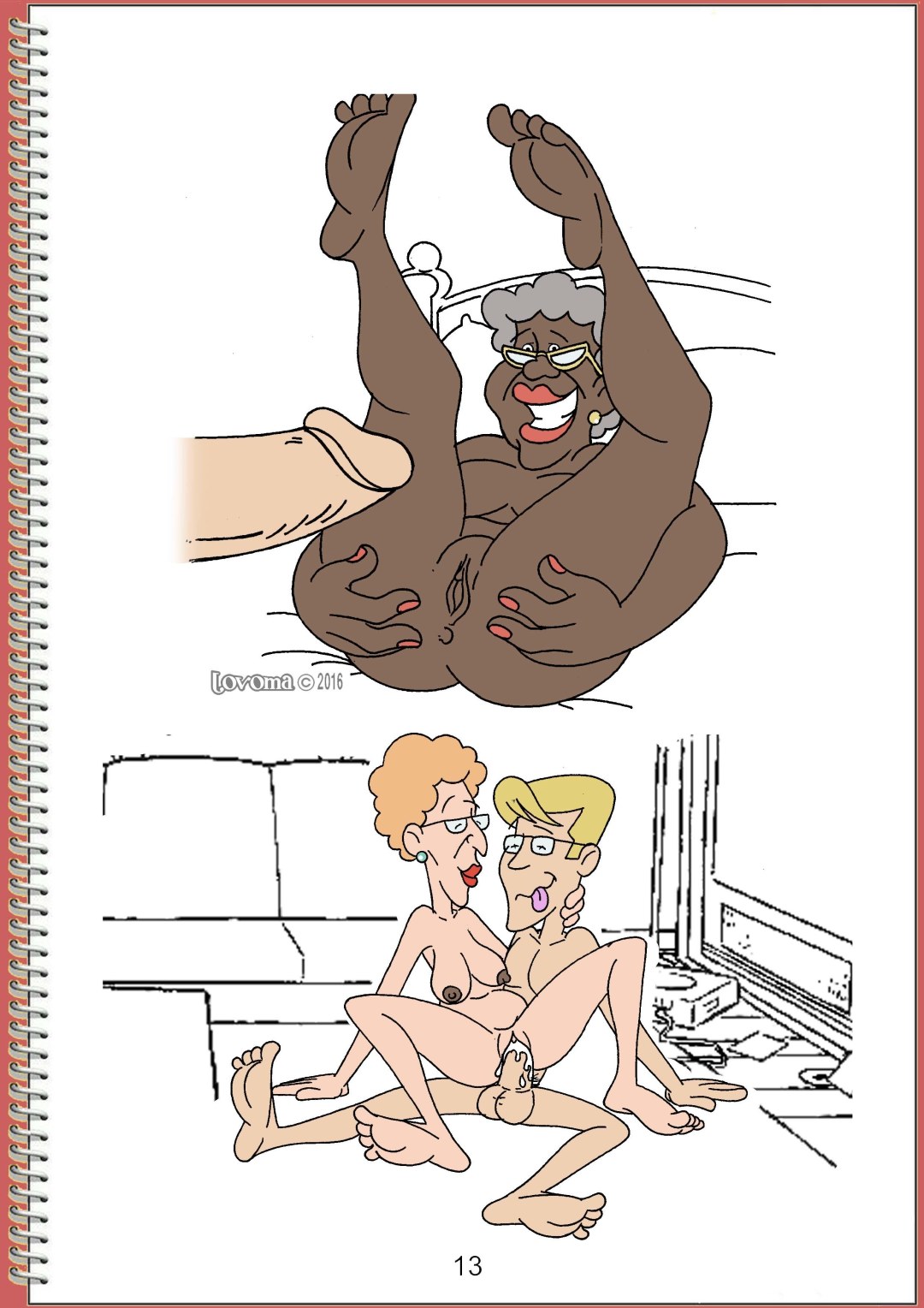 Caricaturas eróticas