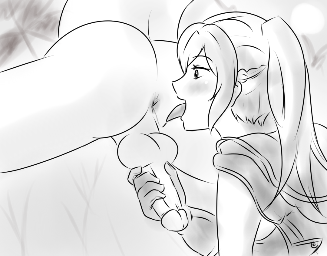 Caricatura hentai anililingus