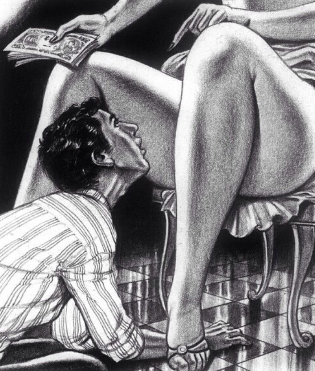 Ilustración de Cunnilingus