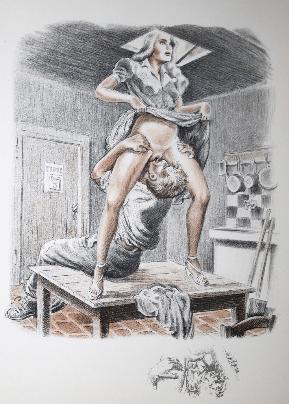 Ilustración de Cunnilingus