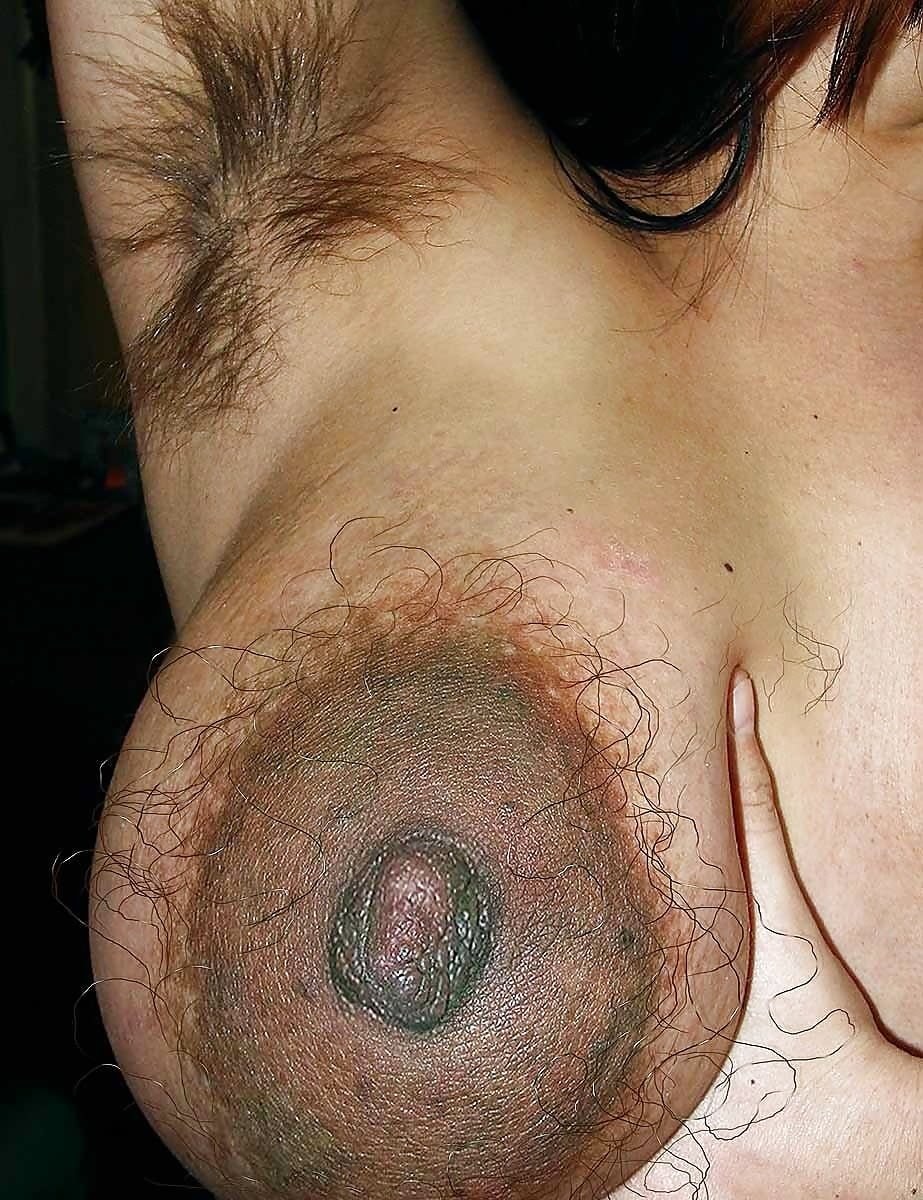 Tetas hembra peludas