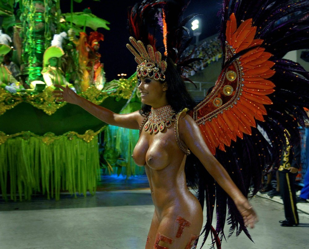 Carnaval desnudo Brasil 1986