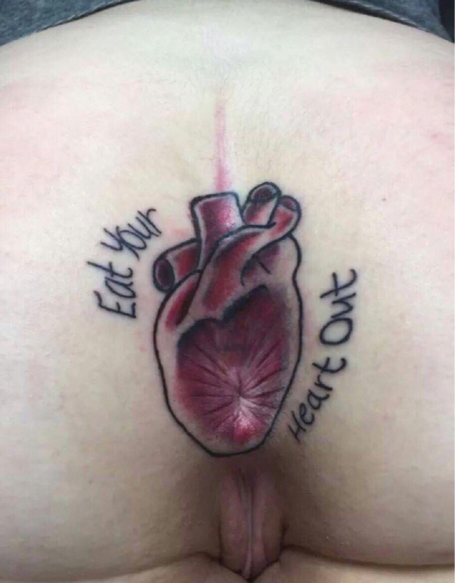 Tatuajes íntimos en el ano