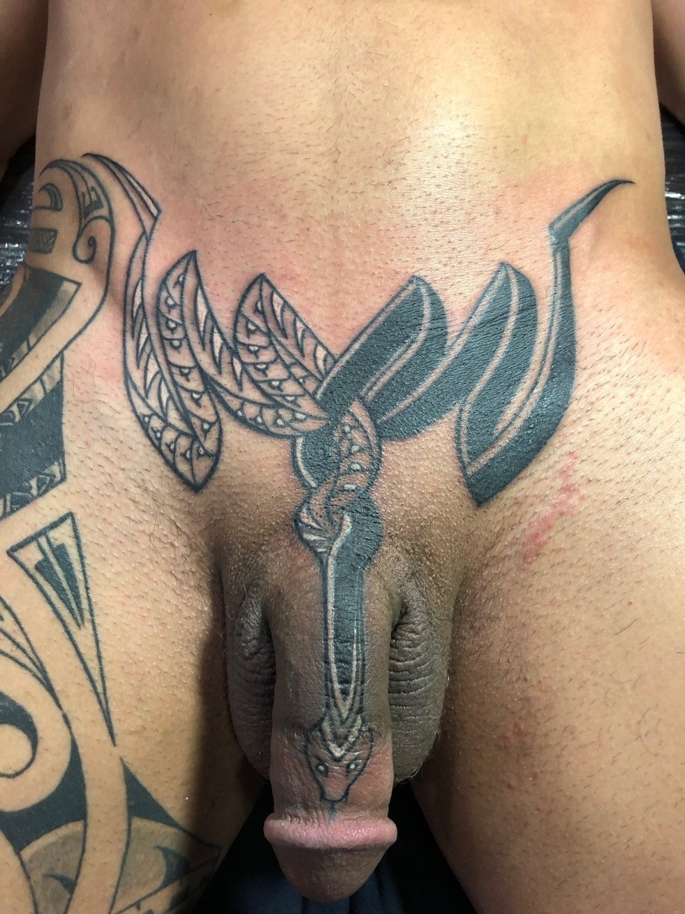 Tatuajes íntimos masculinos