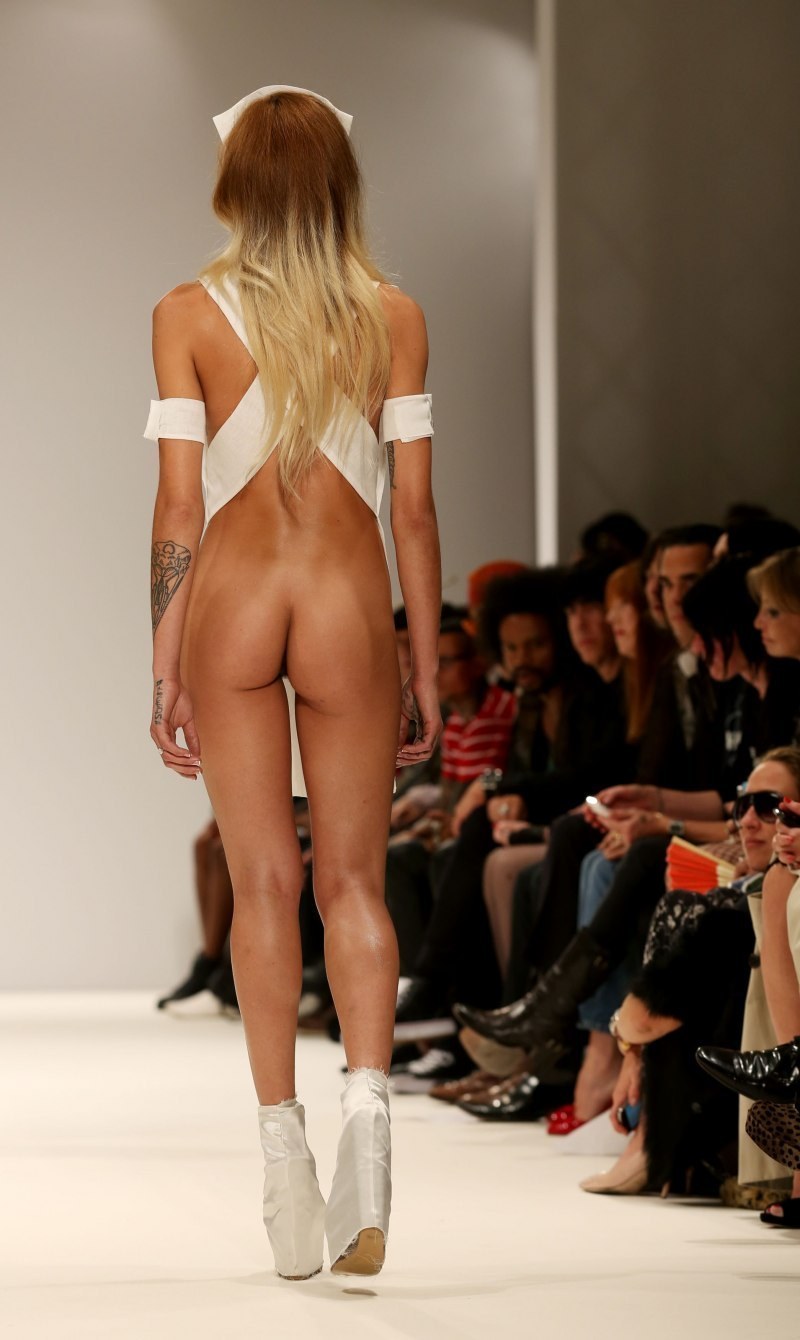 Hussein Chalaian Naked Fashion