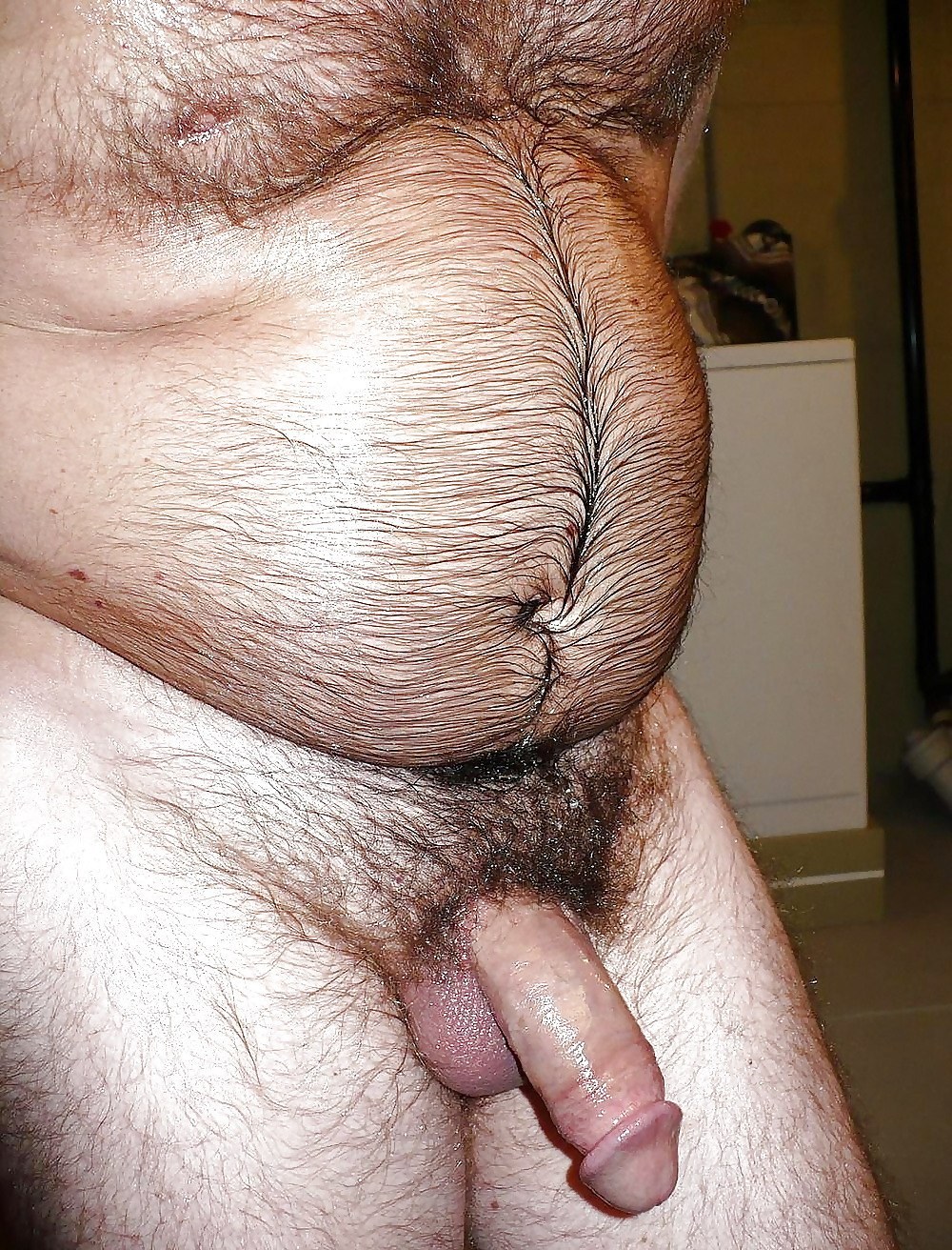 Enorme polla peluda gorda