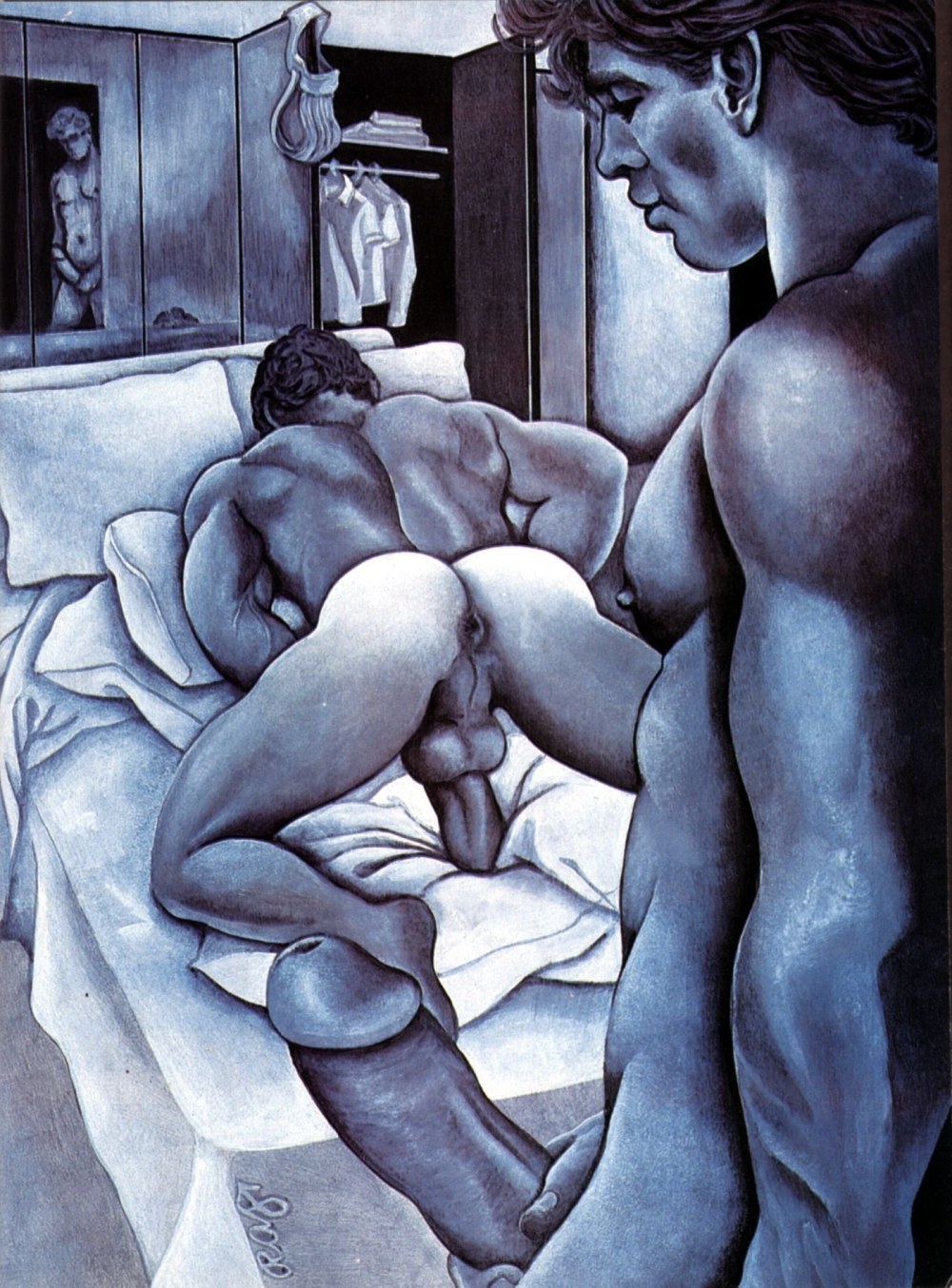 Pene en pintura moderna