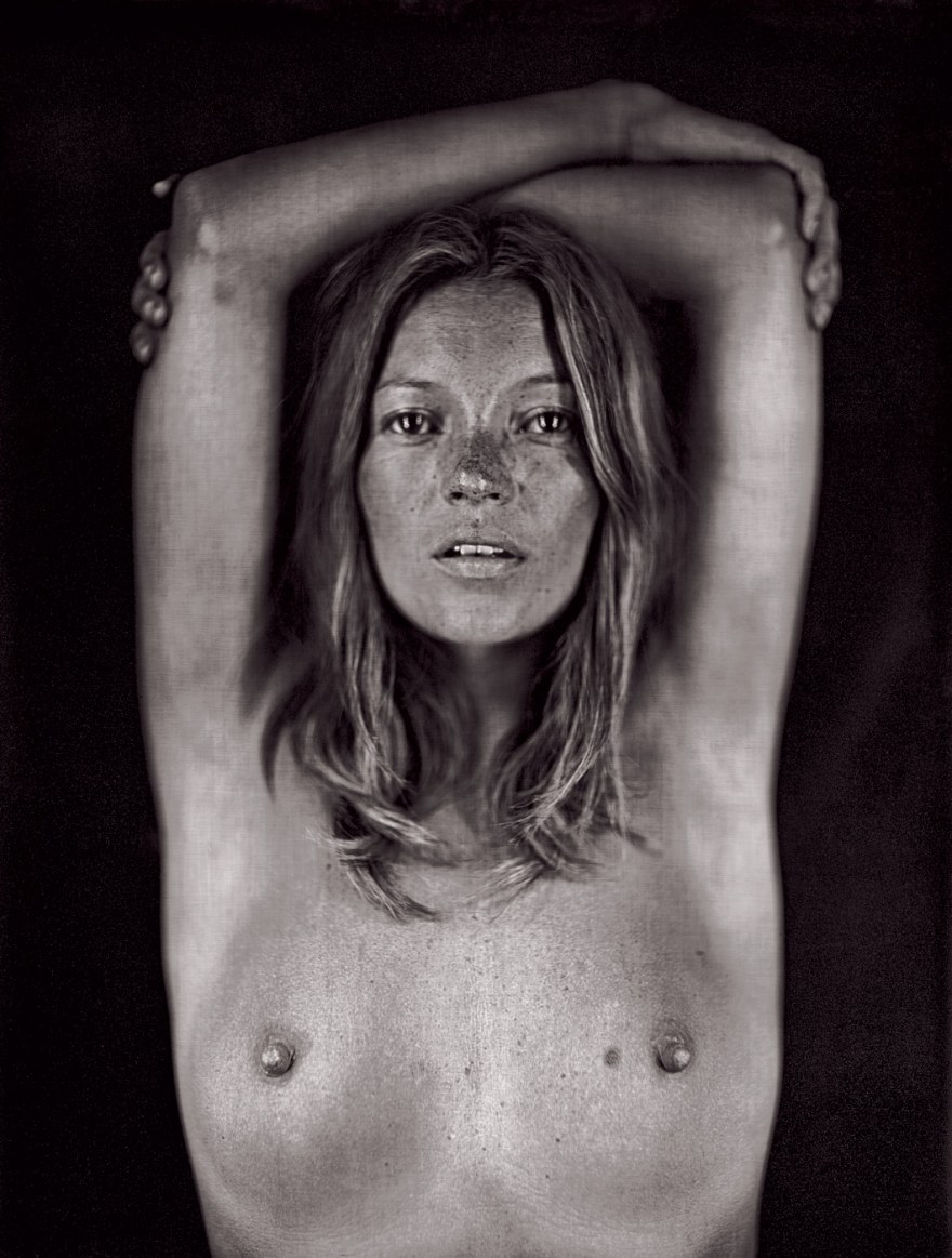 Kate Moss en la juventud desnuda
