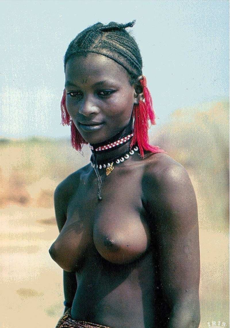 Hermosas chicas africanas desnudas