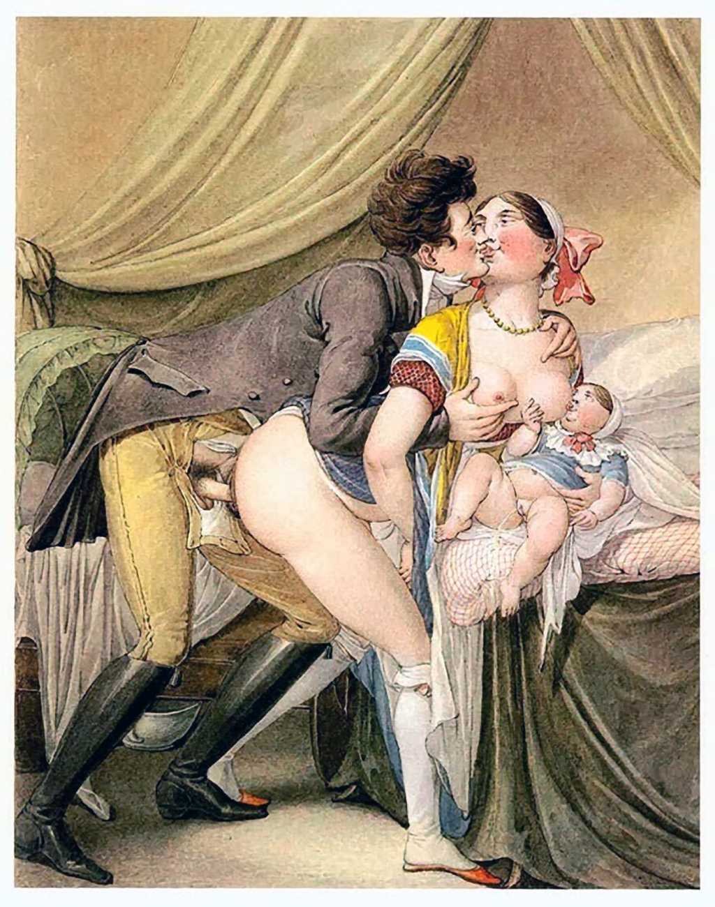 Pintura pornográfica del siglo XVII
