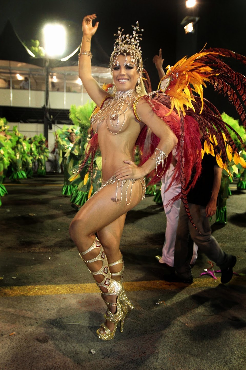 Carnaval en Río de Janeiro desnudo