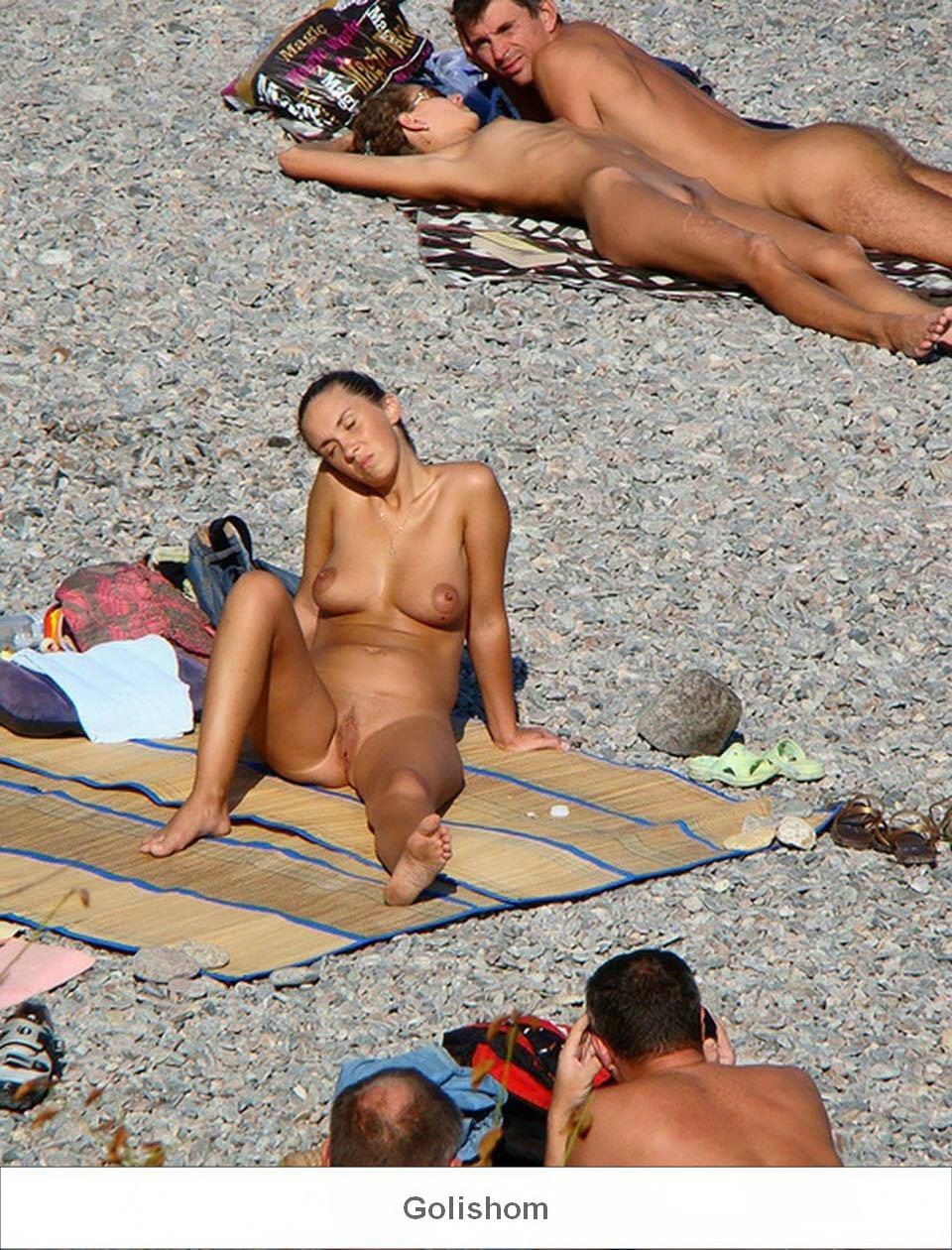 Playa nudic familiar