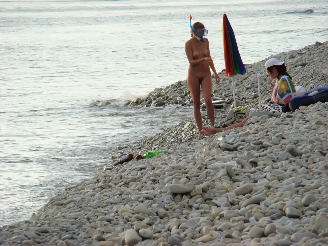 Nudistas en Divnomorsk