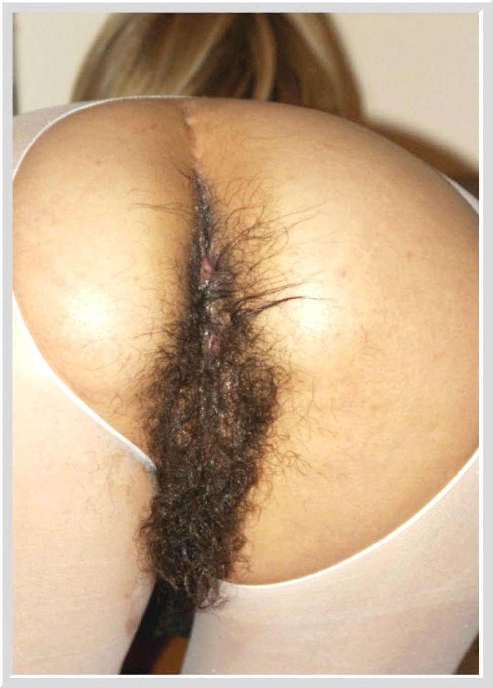Chicas de culo peludo