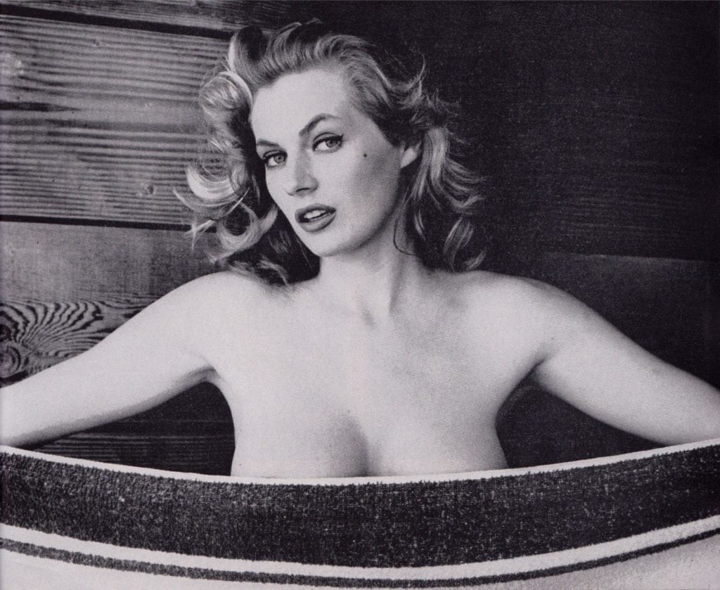 Anita Ekberg, Símbolo sexual de Suecia (1950)