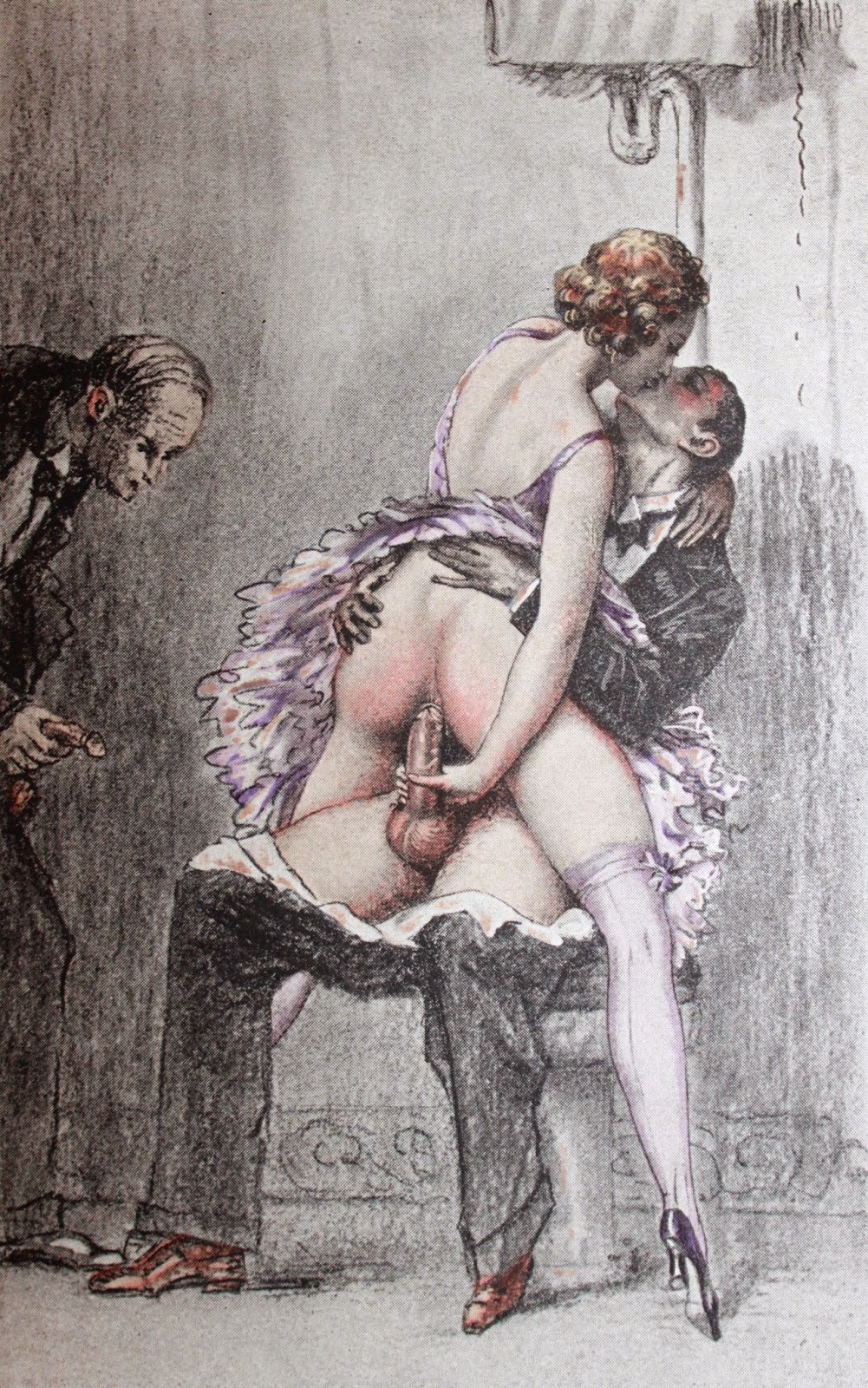 Antiguas ilustraciones eróticas
