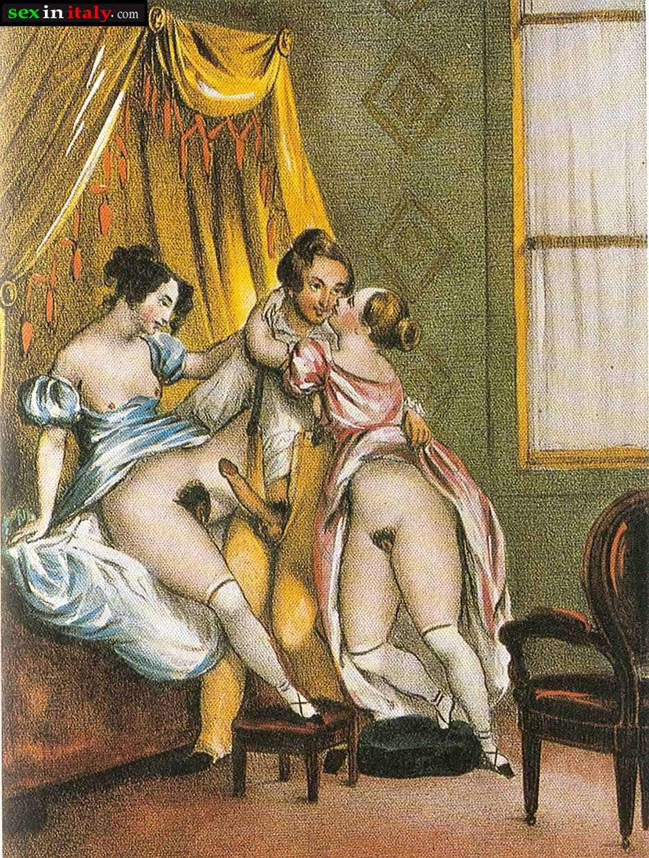 Ilustraciones eróticas del siglo XVIII