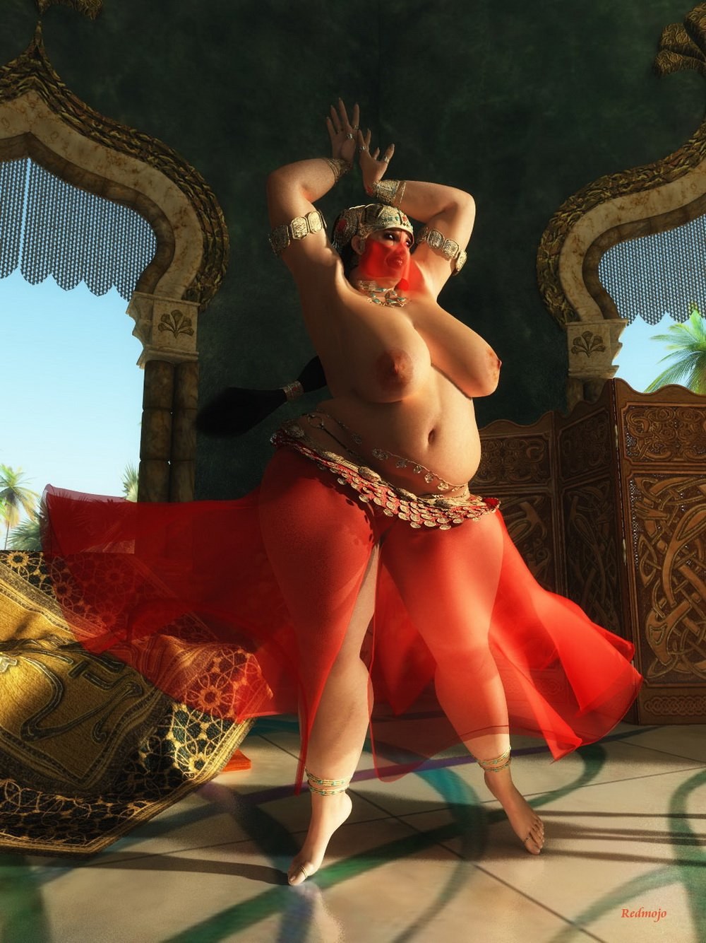 BBW de baile erótico