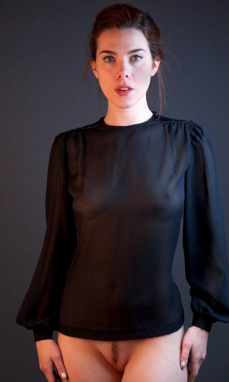 Blusa erótica transparente