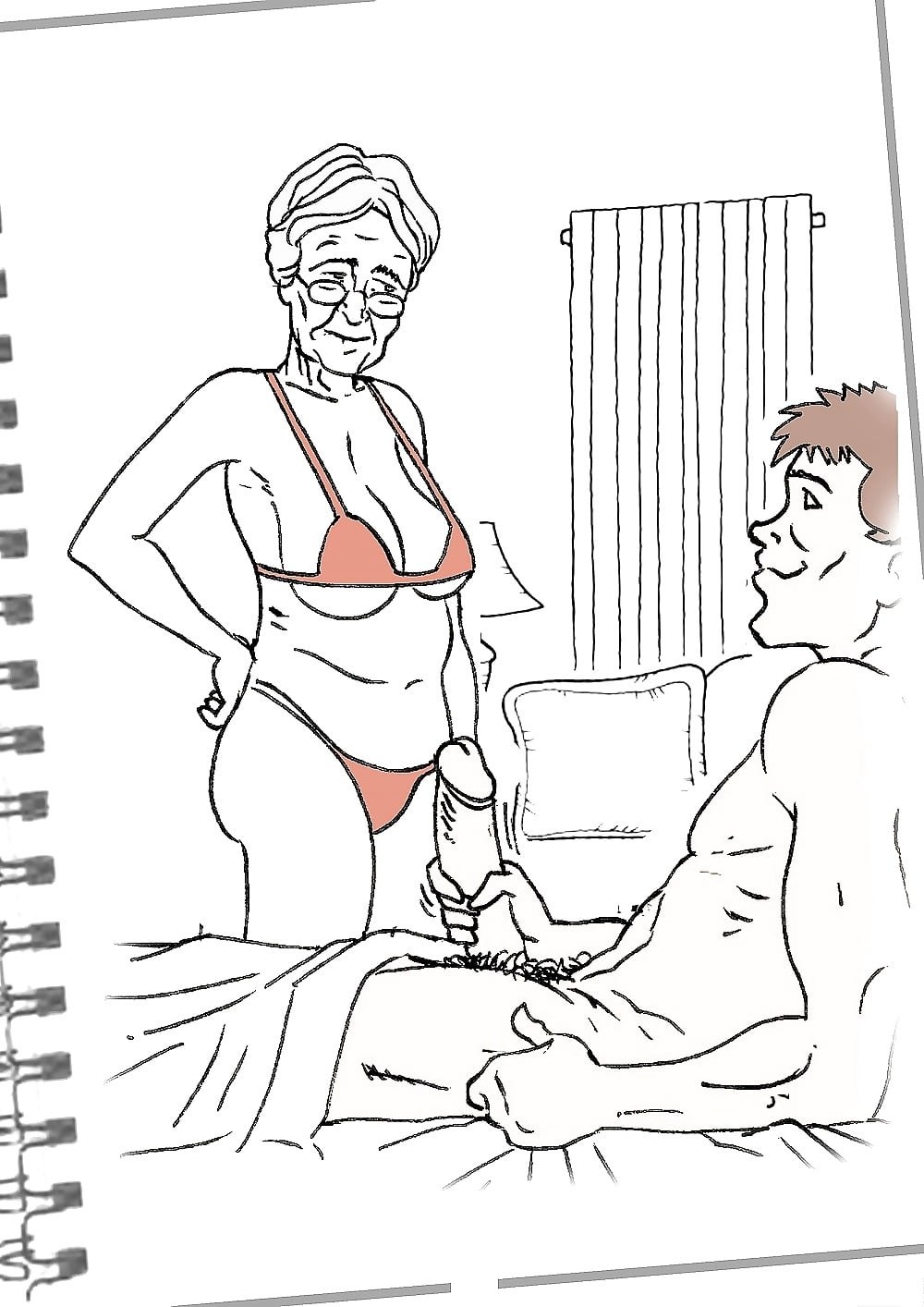 Dibujos eróticos de ancianos