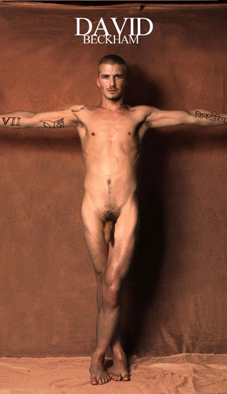 David Beckham desnudo