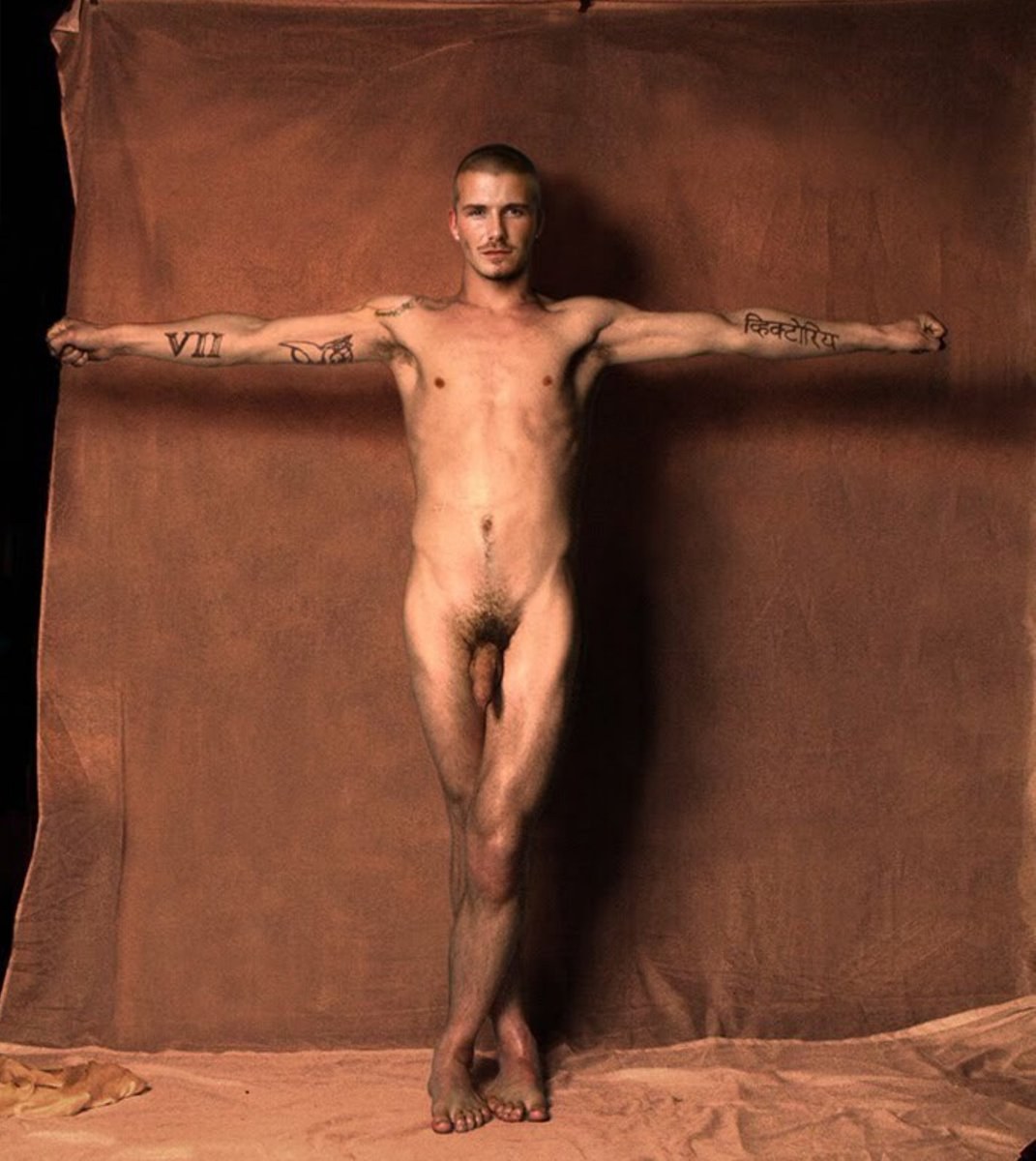 David Beckham desnudo
