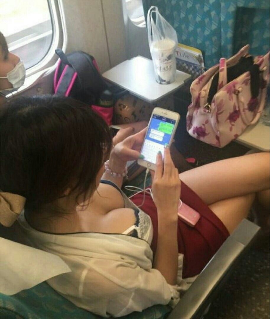 Iluminado en el transporte público