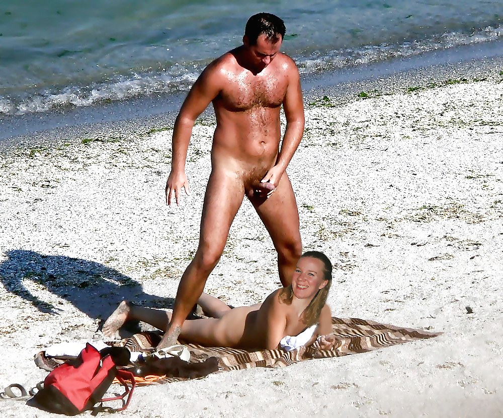 Erección nudit playa