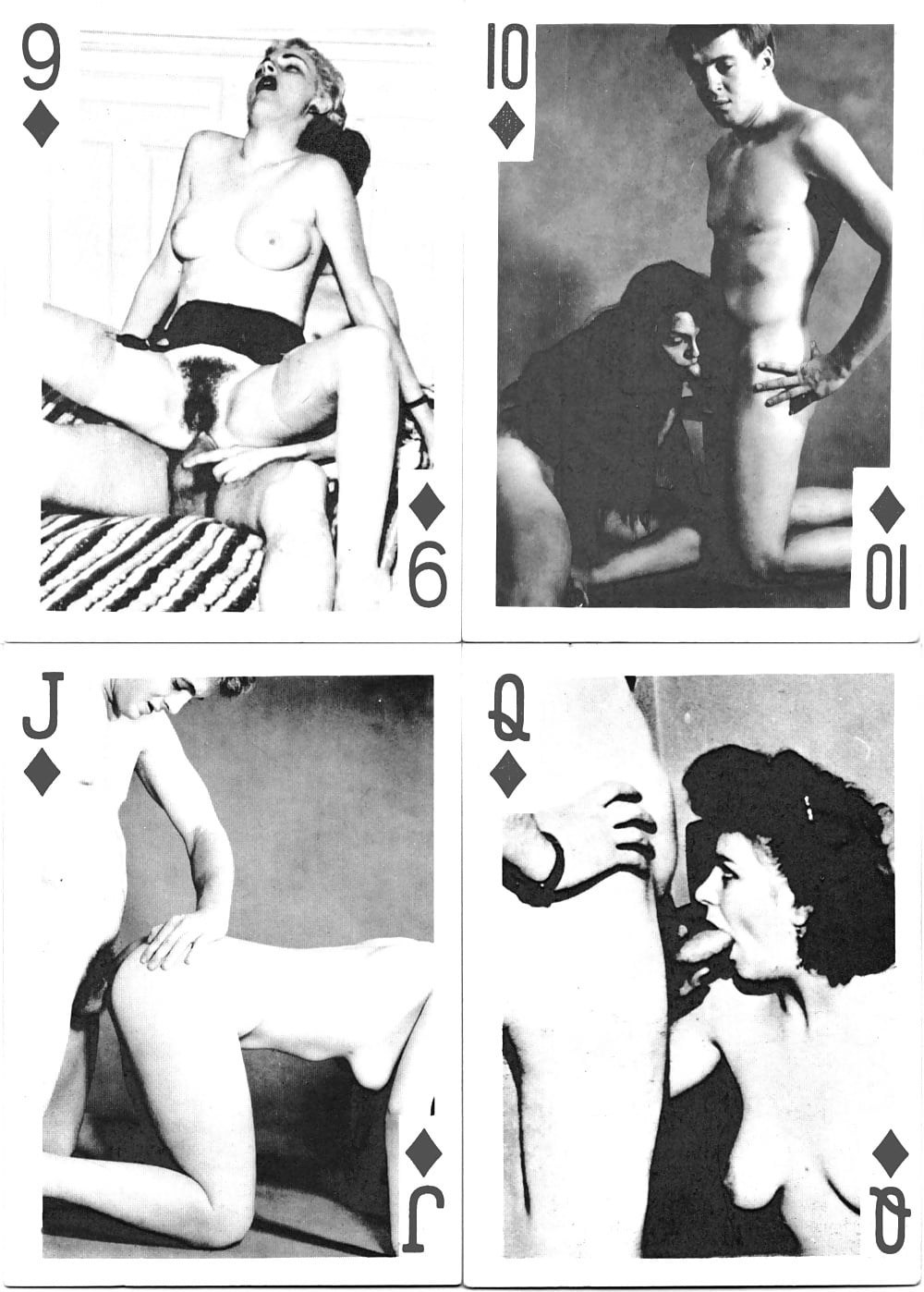 Tarjetas retro pornográficas