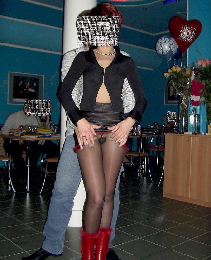 Bragas sin bragas en fiestas corporativas