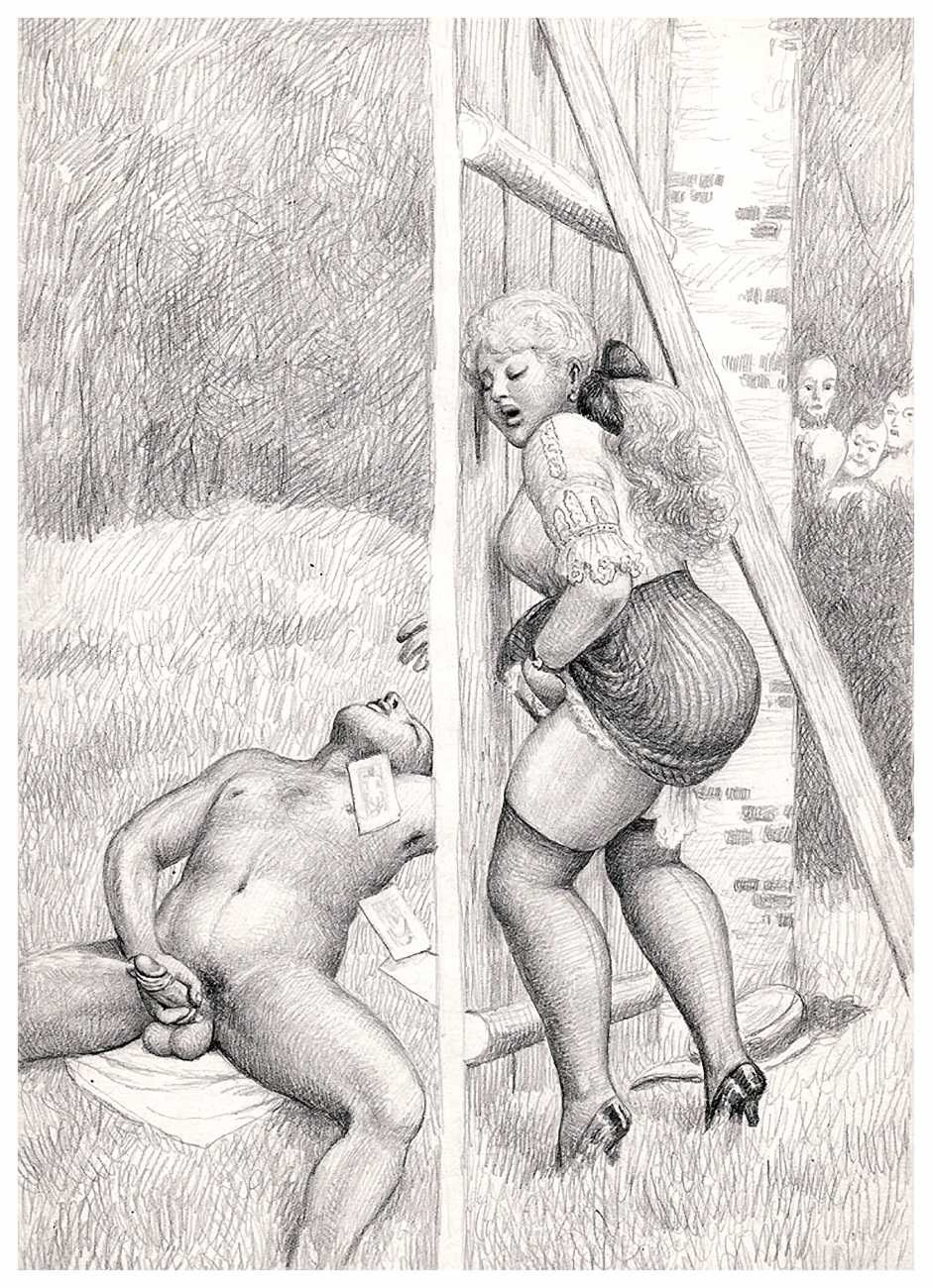 Antiguas ilustraciones eróticas