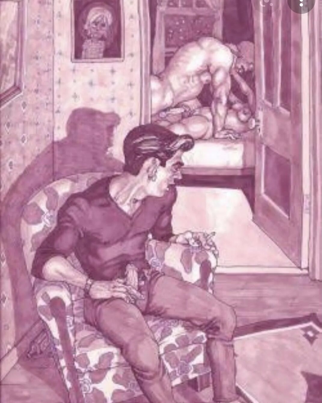 Ilustraciones soviéticas pornográficas