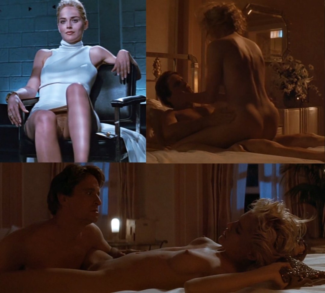 Instinto de Basone de Sharon Stone desnudo de Sharon
