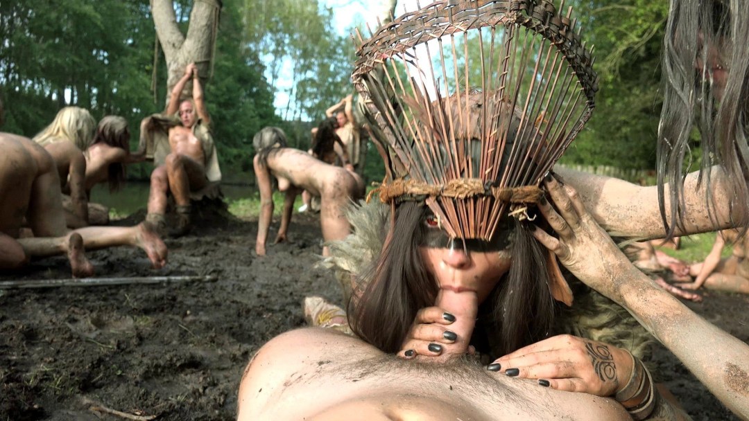Nativos de Amazon desnudos