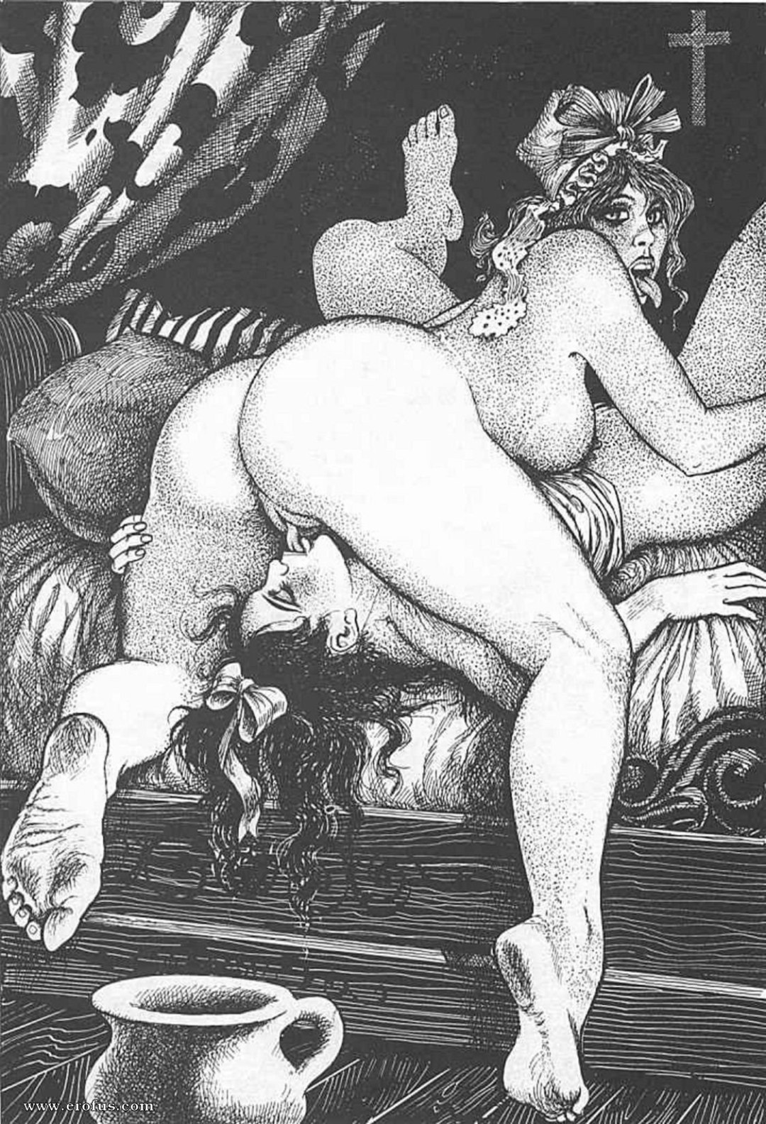 Grabantes eróticos de Thomas Rowlandson