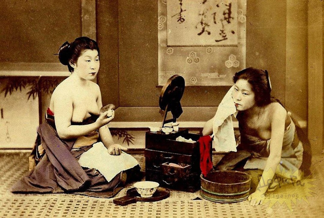 Mujeres japonesas desnudas del siglo pasado