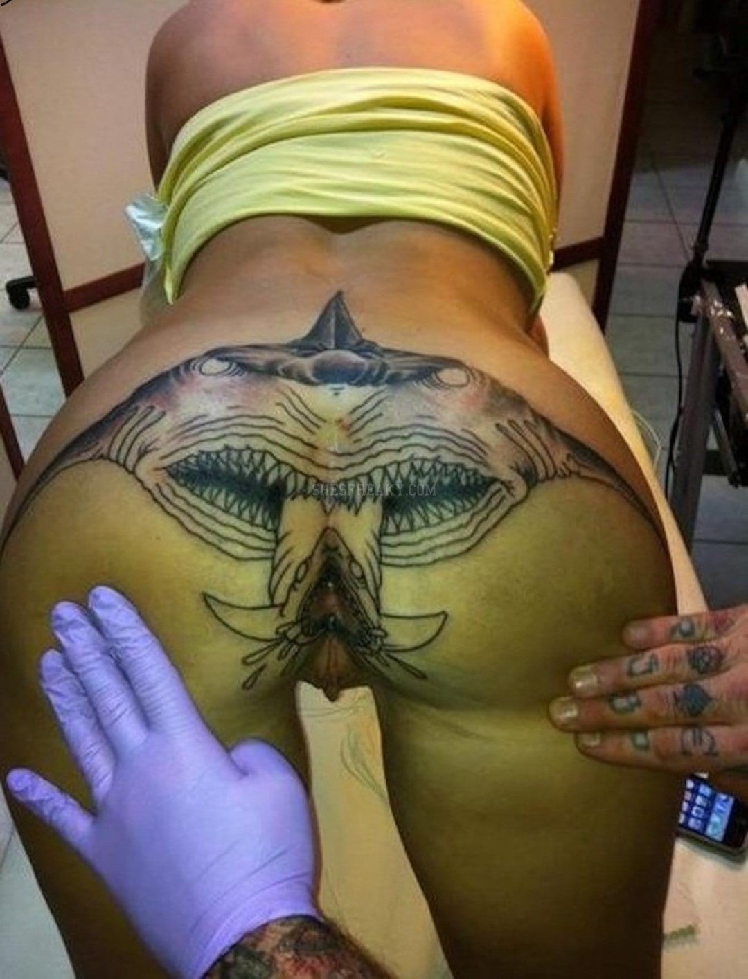 Tatuajes en lugares íntimos