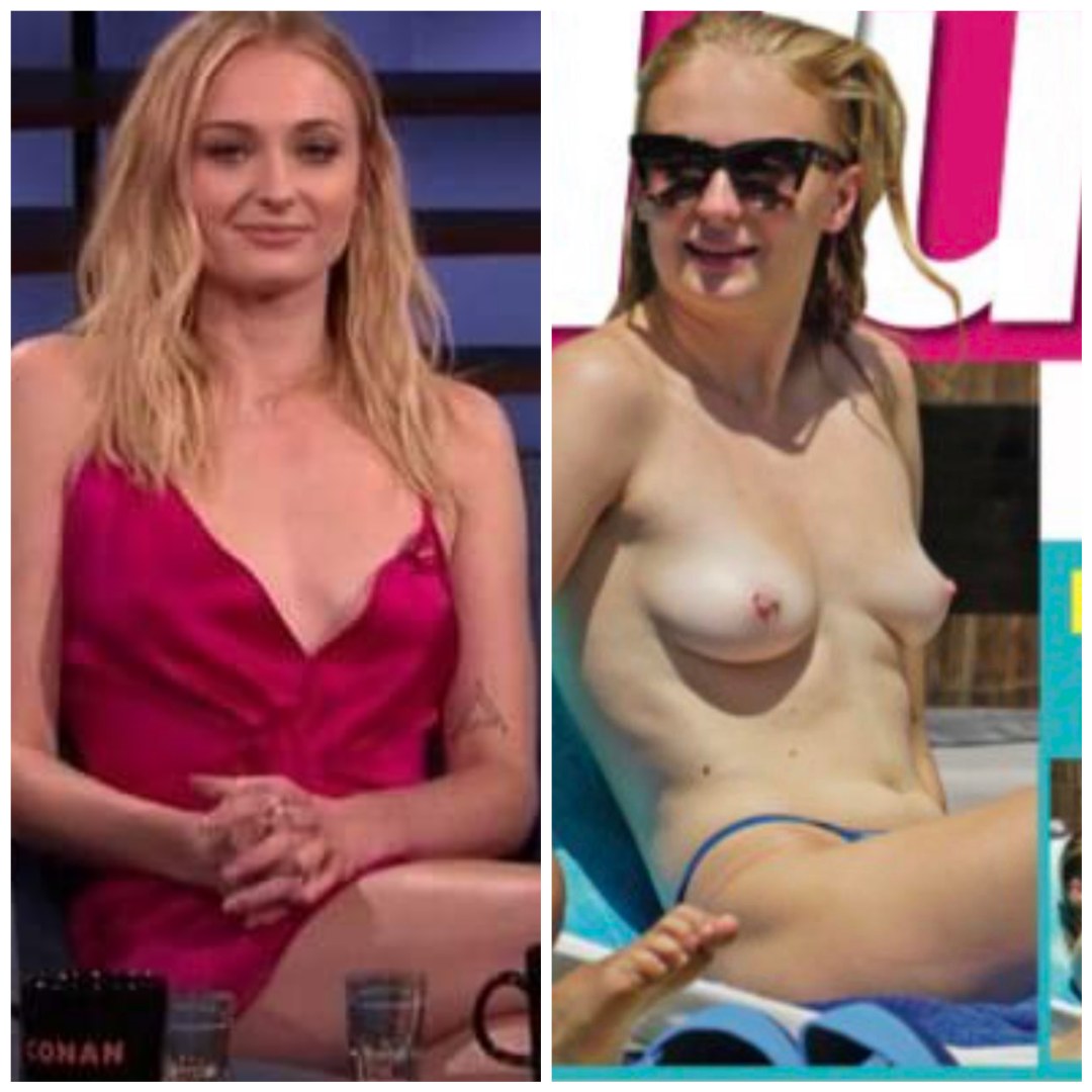 Sophie Turner tetas de cofre Sophie Turner