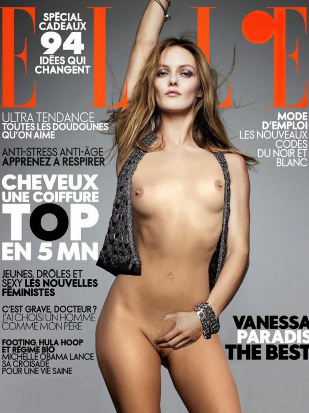 Vanessa Paradis en tu juventud desnuda