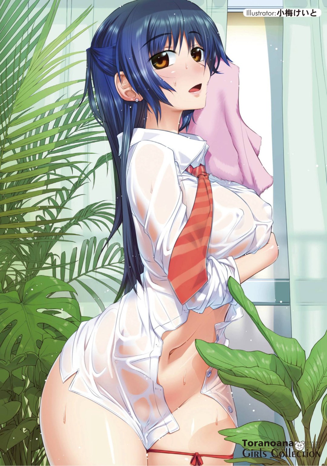 Hentai es una camiseta t húmeda