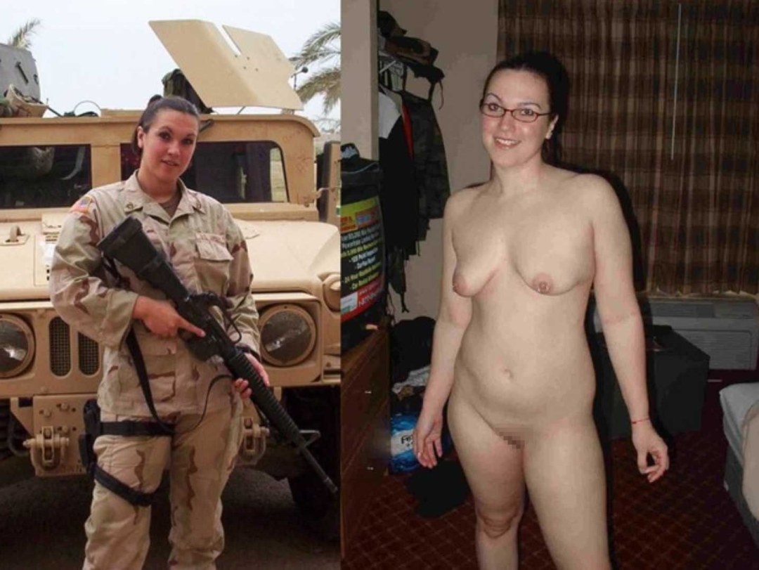 Mujeres desnudas en el ejército americano