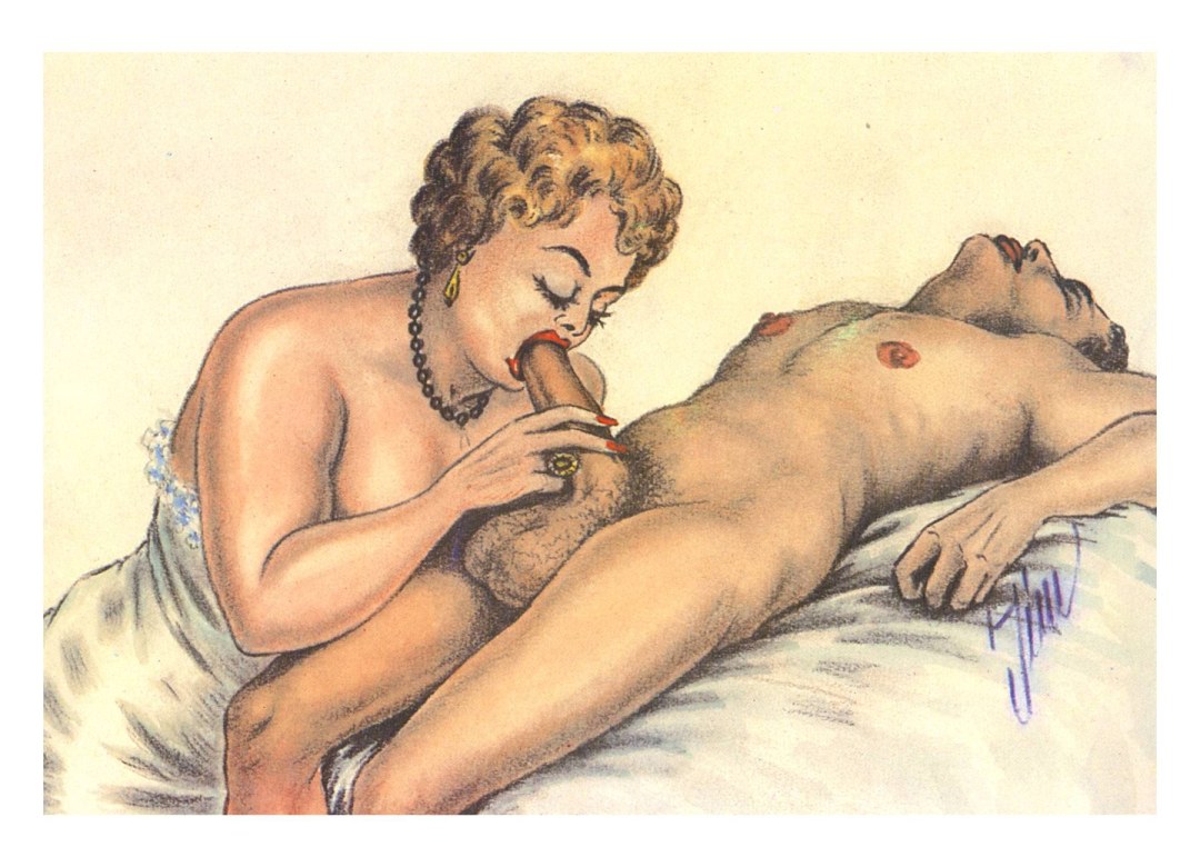 Dibujos retro pornografía