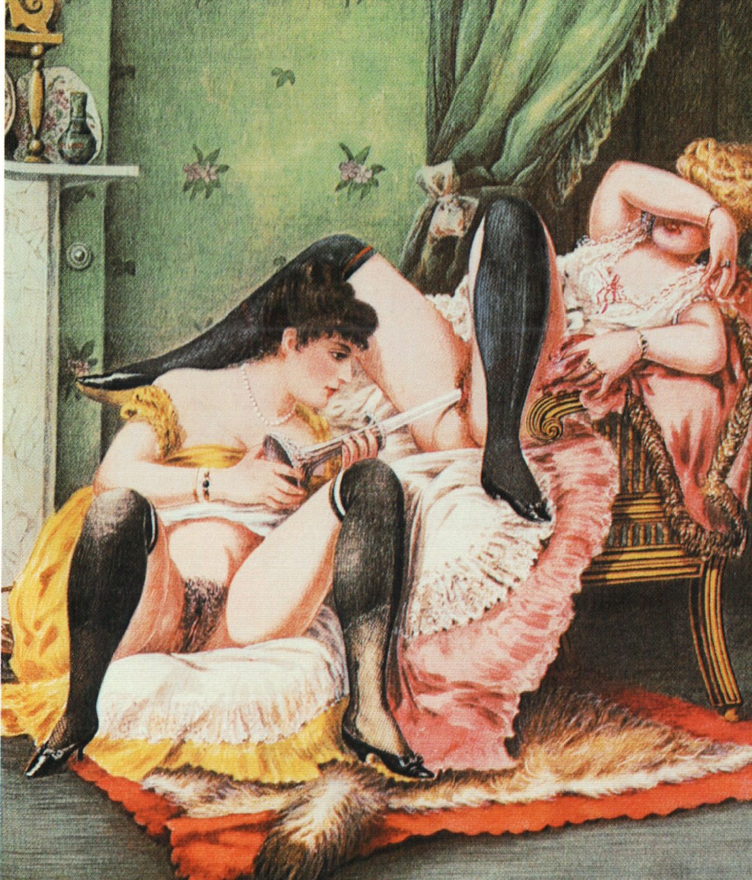 Pintura erótica antigua